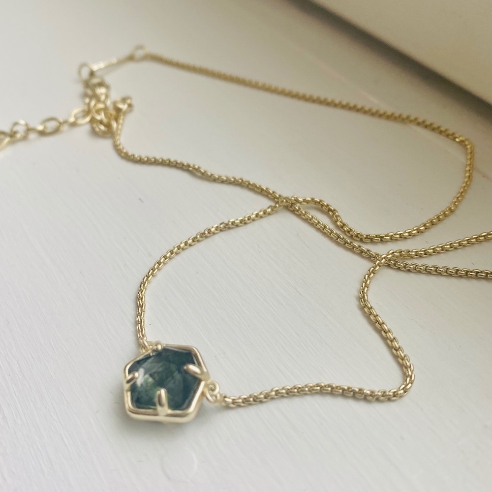 Kendra Scott Teal Stone Necklace